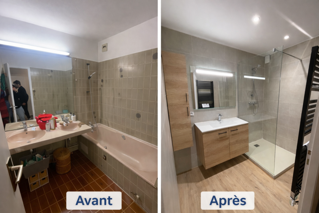 Albertville — salle de bain rénovée