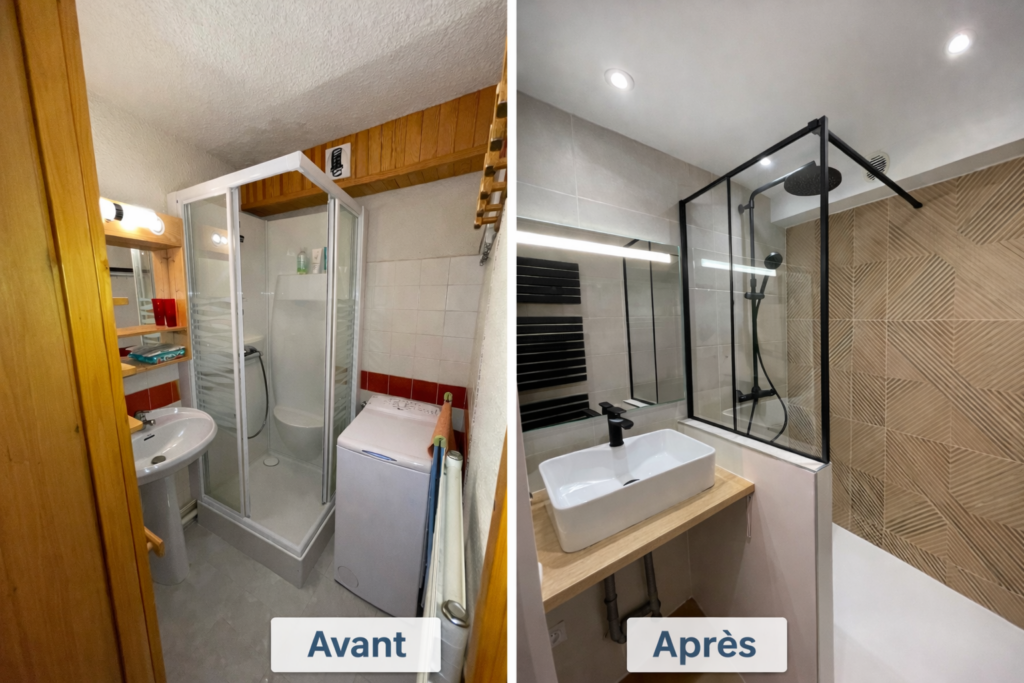 Rénovation salle de bain — Après